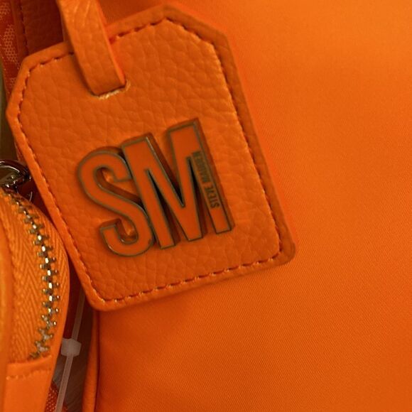 NWT Steve Madden Mini Crossbody Bag - Neon Orange - Picture 10 of 12